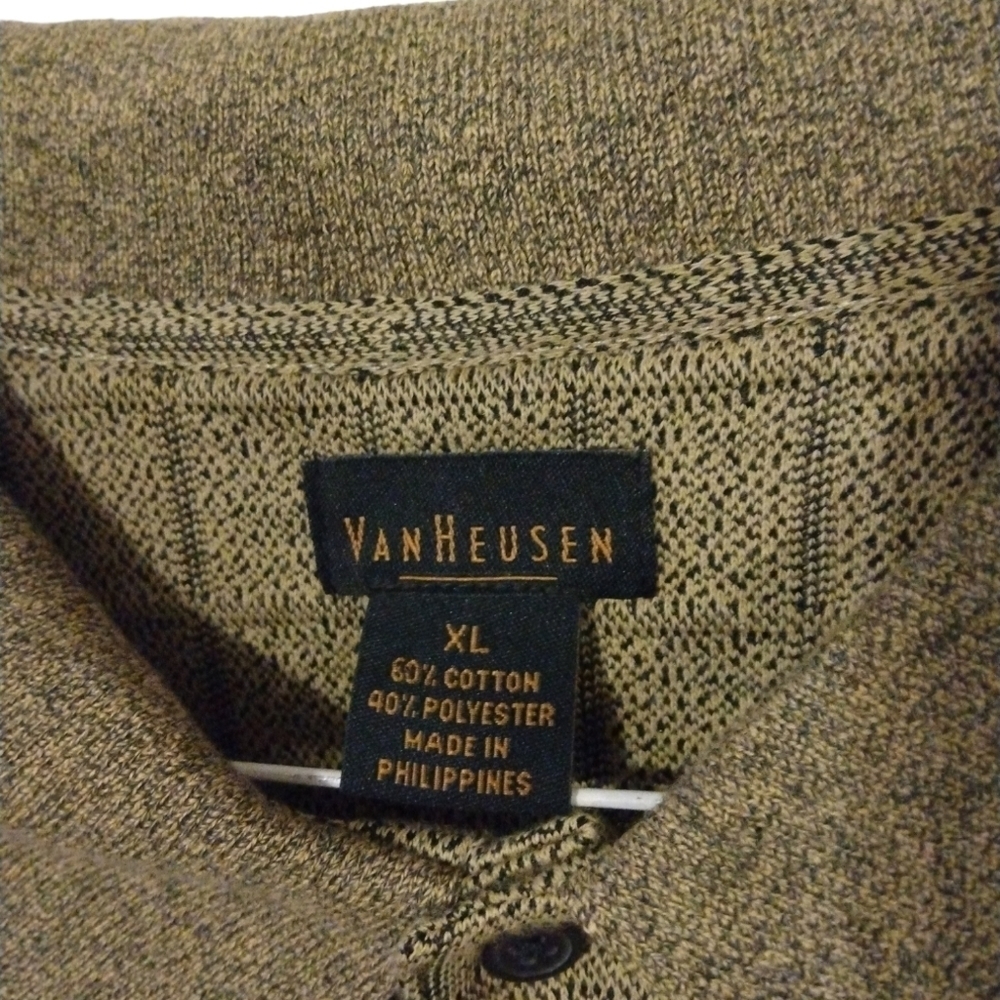 Van Heusen Long Sleeved Business/Casual Button Up Neck Collard Sweater XL - Picture 2 of 9